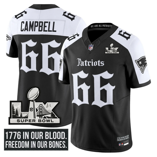 NE SB LX Patch Vapor Limited Gothic Jersey - All Stitched