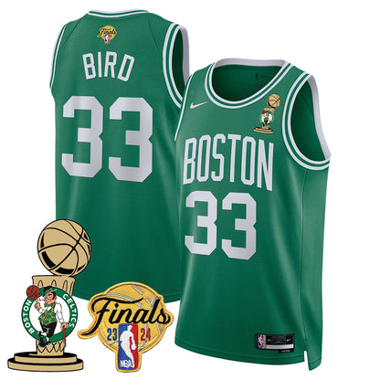 Celtics 2023-24 World Champions Jersey - All Stitched