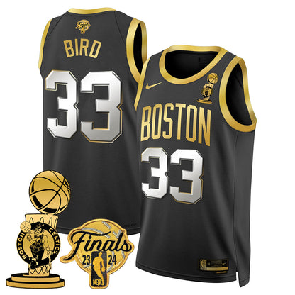 Celtics 2023-24 World Champions Jersey - All Stitched