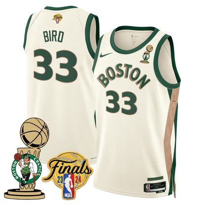 Celtics 2023-24 World Champions Jersey - All Stitched