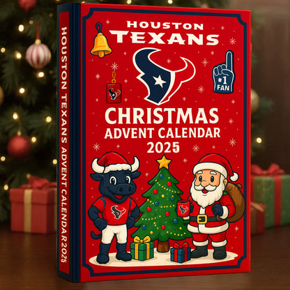Houston Texans Christmas Advent Calendar 2025