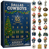 2025 Dallas Cowboys 65th Anniversary Advent Calendar