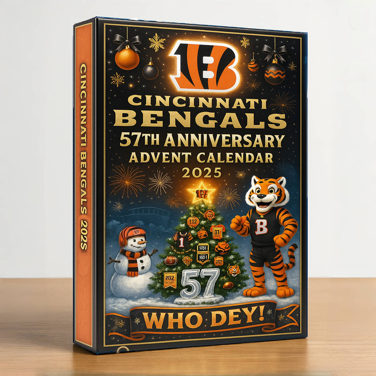 Cincinnati Bengals 57th Anniversary Advent Calendar 2025