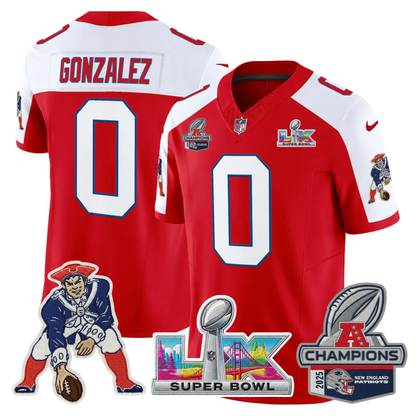 NE 2025 AFC Champions Vapor Limited Jersey V2 - All Stitched