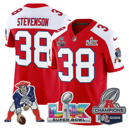 NE 2025 AFC Champions Vapor Limited Jersey V2 - All Stitched