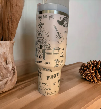 Friends Engraved 40 oz Tumbler- Friends Gift- 406TTTB059