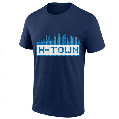 Houston Texan 2026 Rivalries Edition One Side Printed T-Shirt