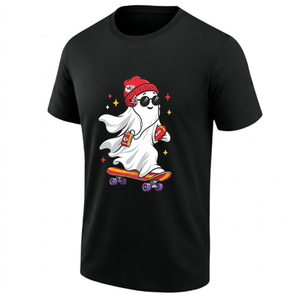 KC Skater Boo One Side T-Shirt - Printed
