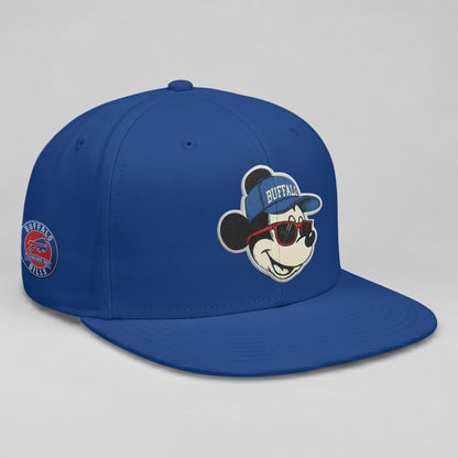 BUF x Cartoon Mouse Custom Snapback Cap - Printed