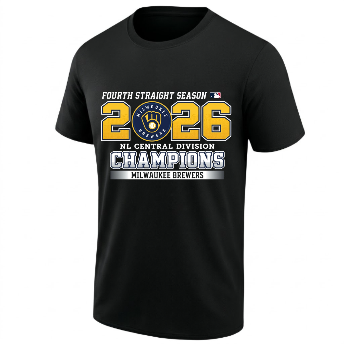 MIL 2026 NL CENTRAL CHAMPS One Side T-Shirt - Printed V6