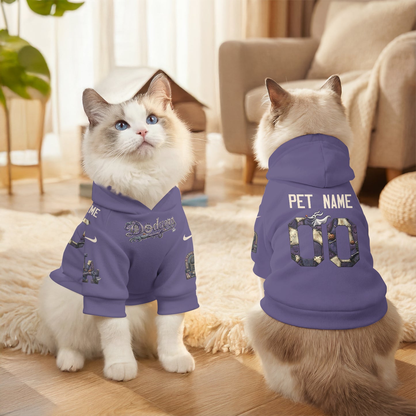 LAD Halloween Nightmare 2026 Pet Hoodie