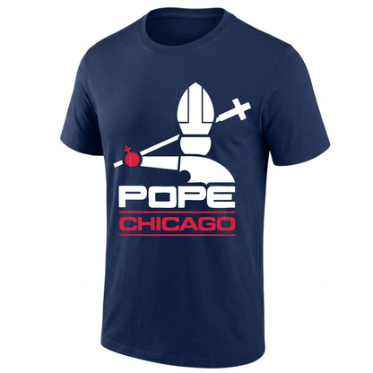 Chicago White Sox Pope Leo Edition One Side Printed T-Shirt