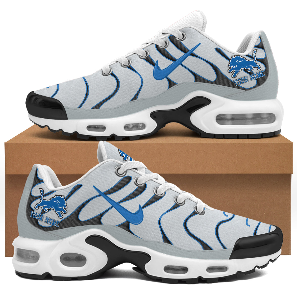 Detroit Lions 2026 Rivalries Edition Customized Sport Shoes