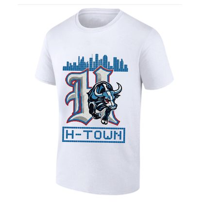 Houston Texan 2026 Rivalries Edition One Side T-Shirt - Printed V2
