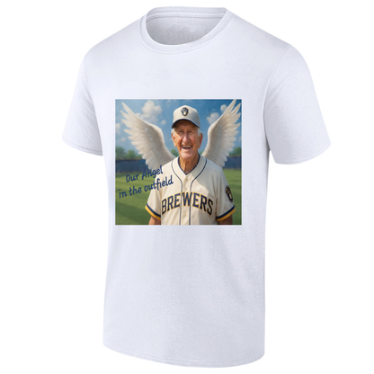 MIL Our Angel Bob Uecker One Side T-Shirt - Printed