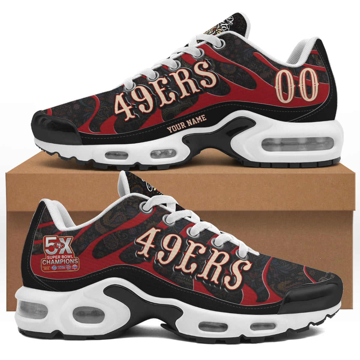 San Francisco 49ers Día de los Muertos Edition Custom Sport Shoes