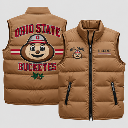 OSU 2026 Military Appreciation Puffer Vest - Printed