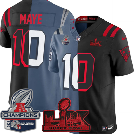 NE 'Upside Down Edition' AFC Champions Vapor Limited Jersey