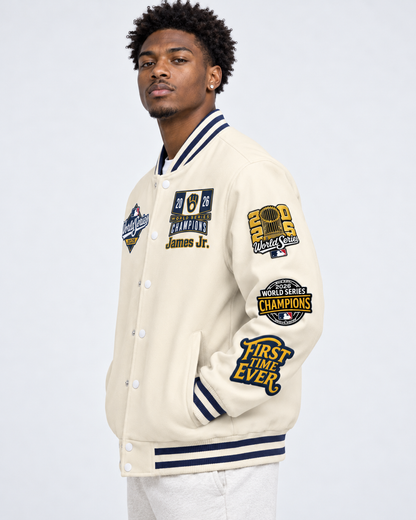 MIL 2026 WS Champions Limited Edition Custom Varsity Jacket - Printed V3