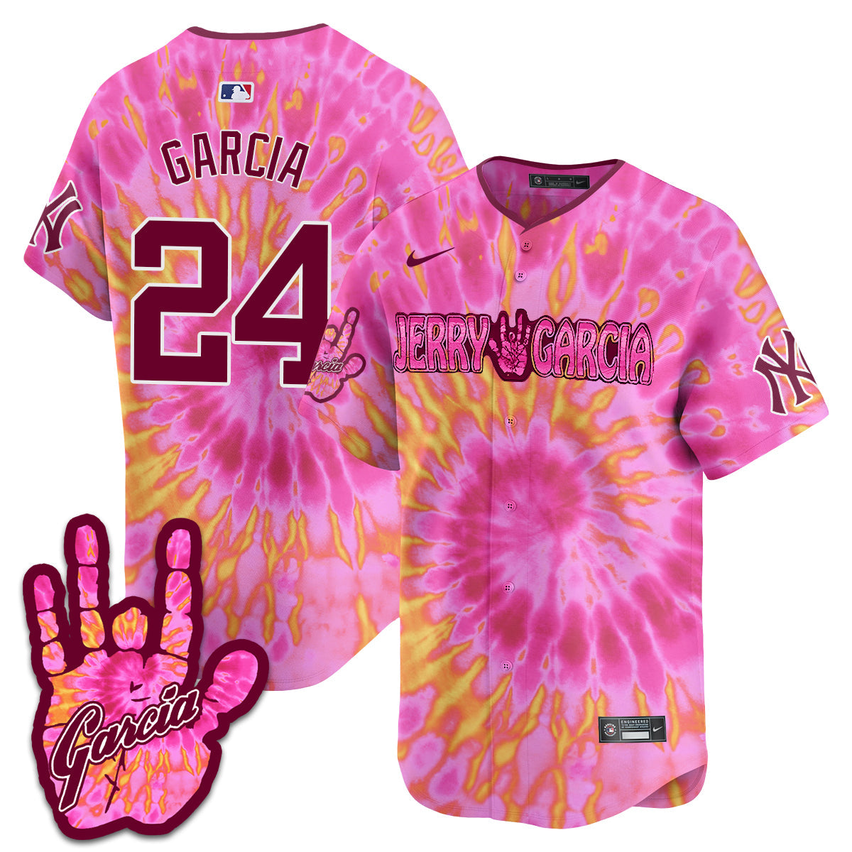 Yankees Jerry Garcia 2024 Limited Jersey - Printed