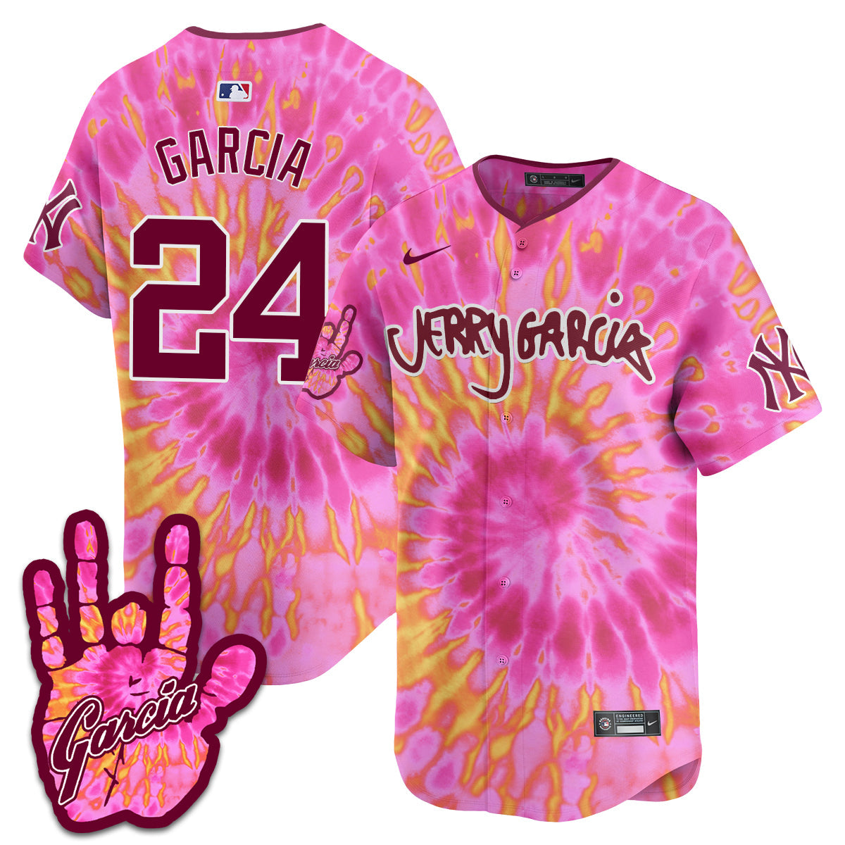 Yankees Jerry Garcia 2024 Limited Jersey V2 - Printed