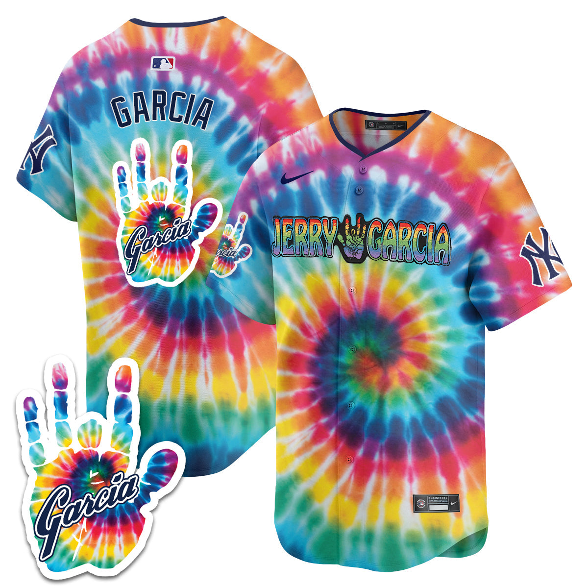 Yankees Jerry Garcia 2024 Limited Jersey - Printed