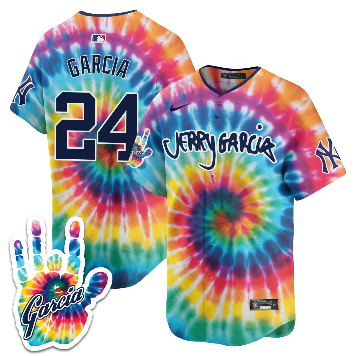 Yankees Jerry Garcia 2024 Limited Jersey V2 - Printed