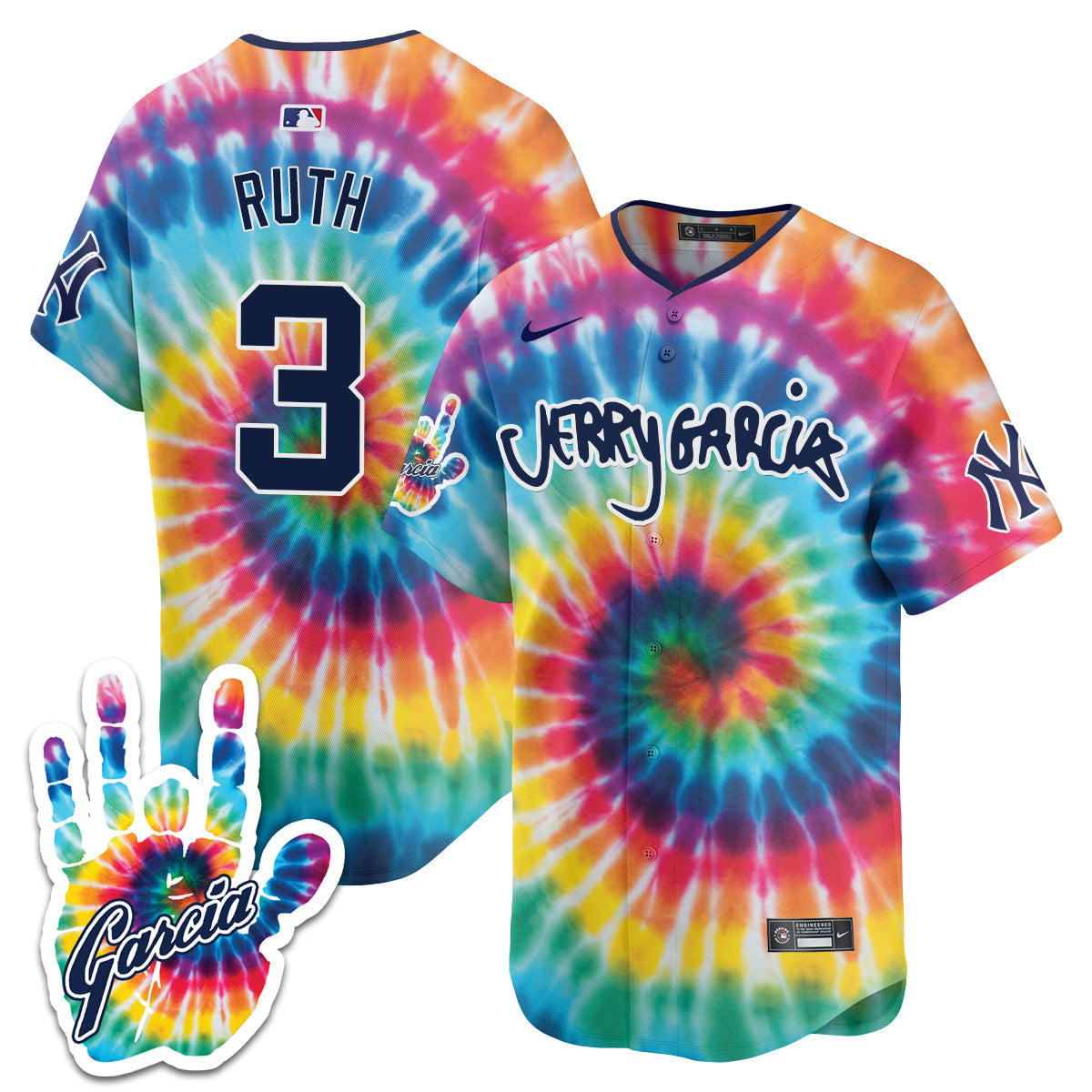 Yankees Jerry Garcia 2024 Limited Jersey V2 - Printed