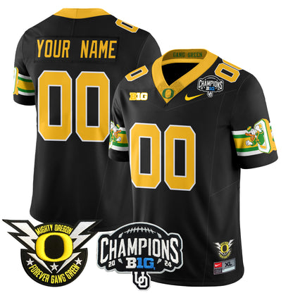 Custom Oregon Ducks 2024 Vapor Limited Jersey - All Stitched