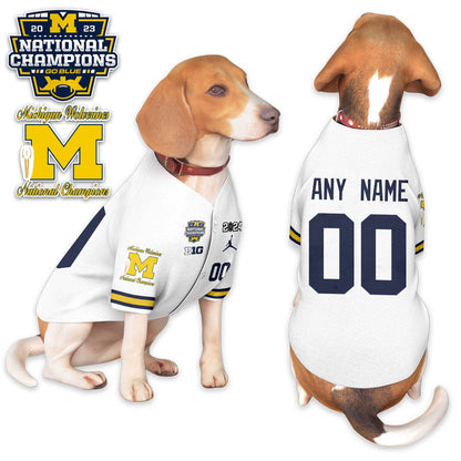 Wolverines 2024 Champions Pet Coat - Gifts for Pet Lovers