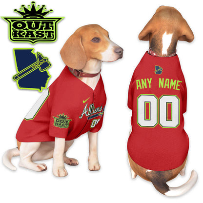 Braves Atliens Pet Coat - Gifts for Pet Lovers