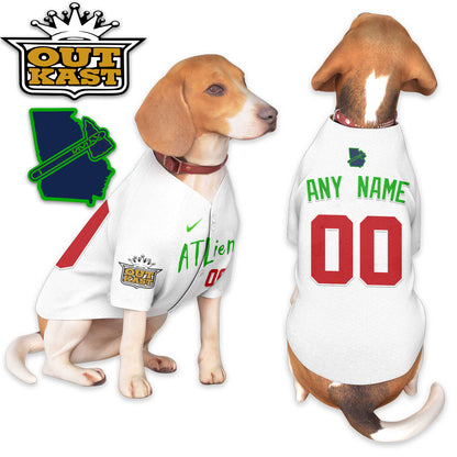 Braves Atliens Pet Coat - Gifts for Pet Lovers