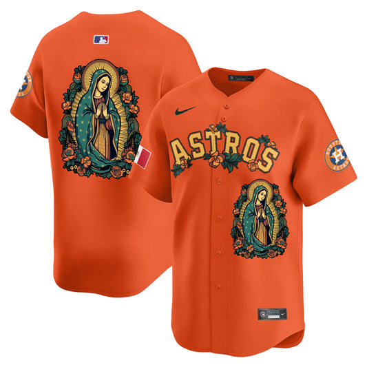 Astros Mexico Guadalupe Vapor Premier Limited Jersey - Printed