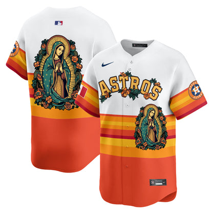 Astros Mexico Guadalupe Vapor Premier Limited Jersey - Printed