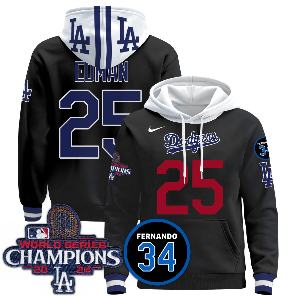 Dodgers World Series Champions 2024 Hoodie