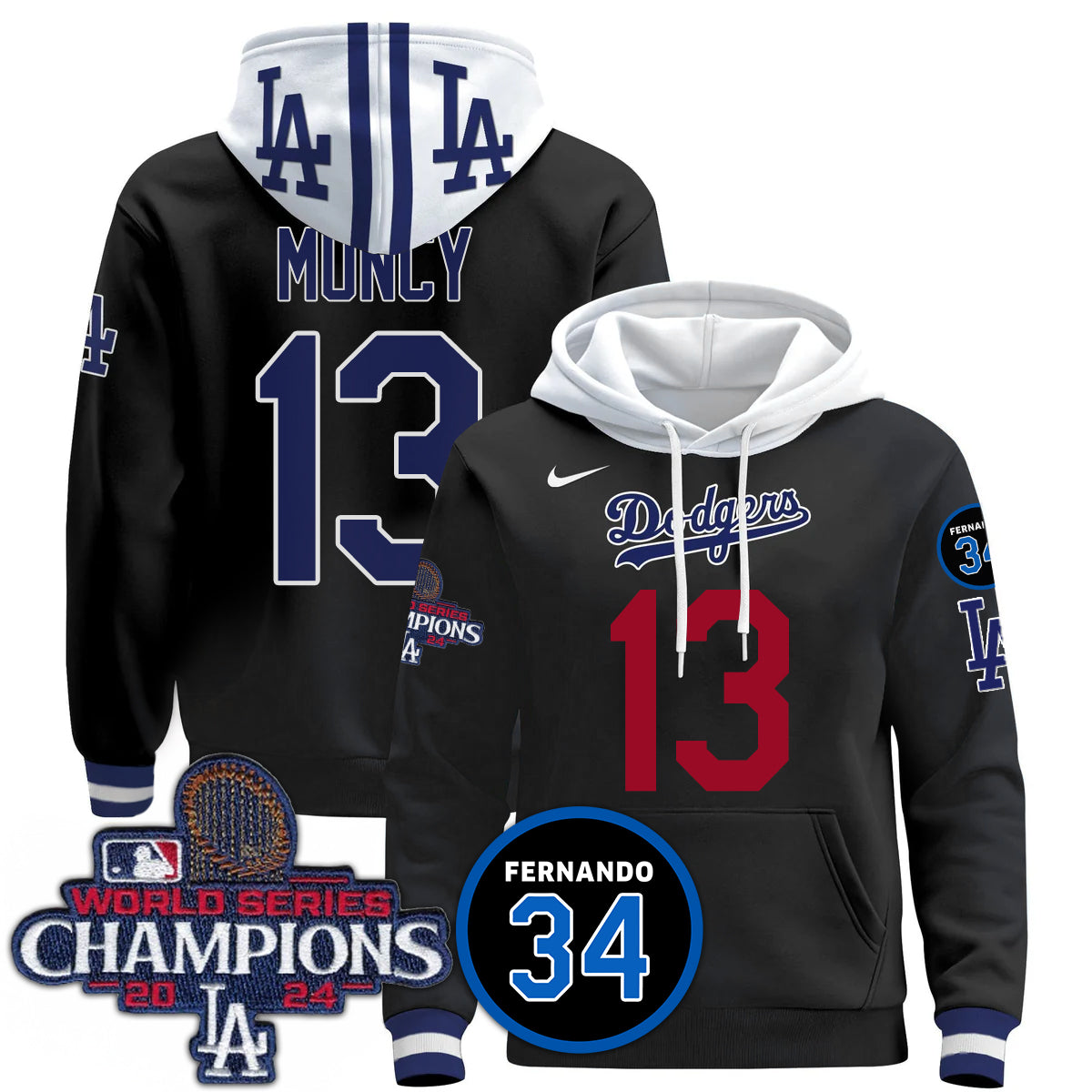 Dodgers World Series Champions 2024 Hoodie