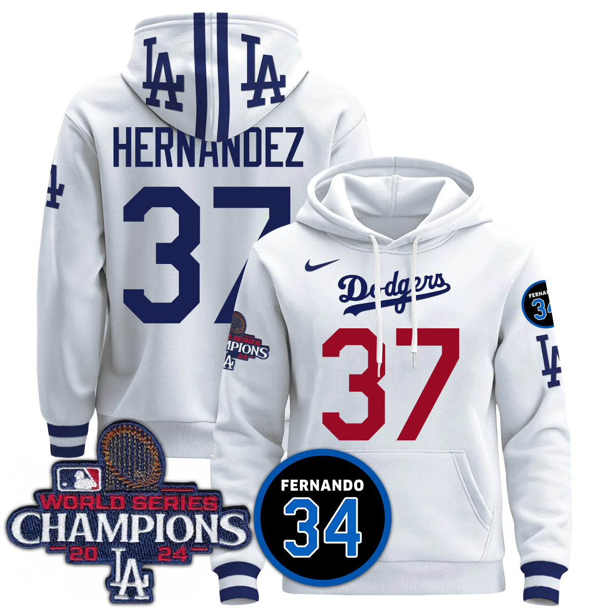 Dodgers World Series Champions 2024 Hoodie