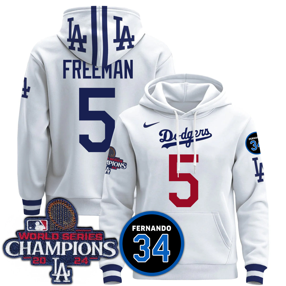 Dodgers World Series Champions 2024 Hoodie