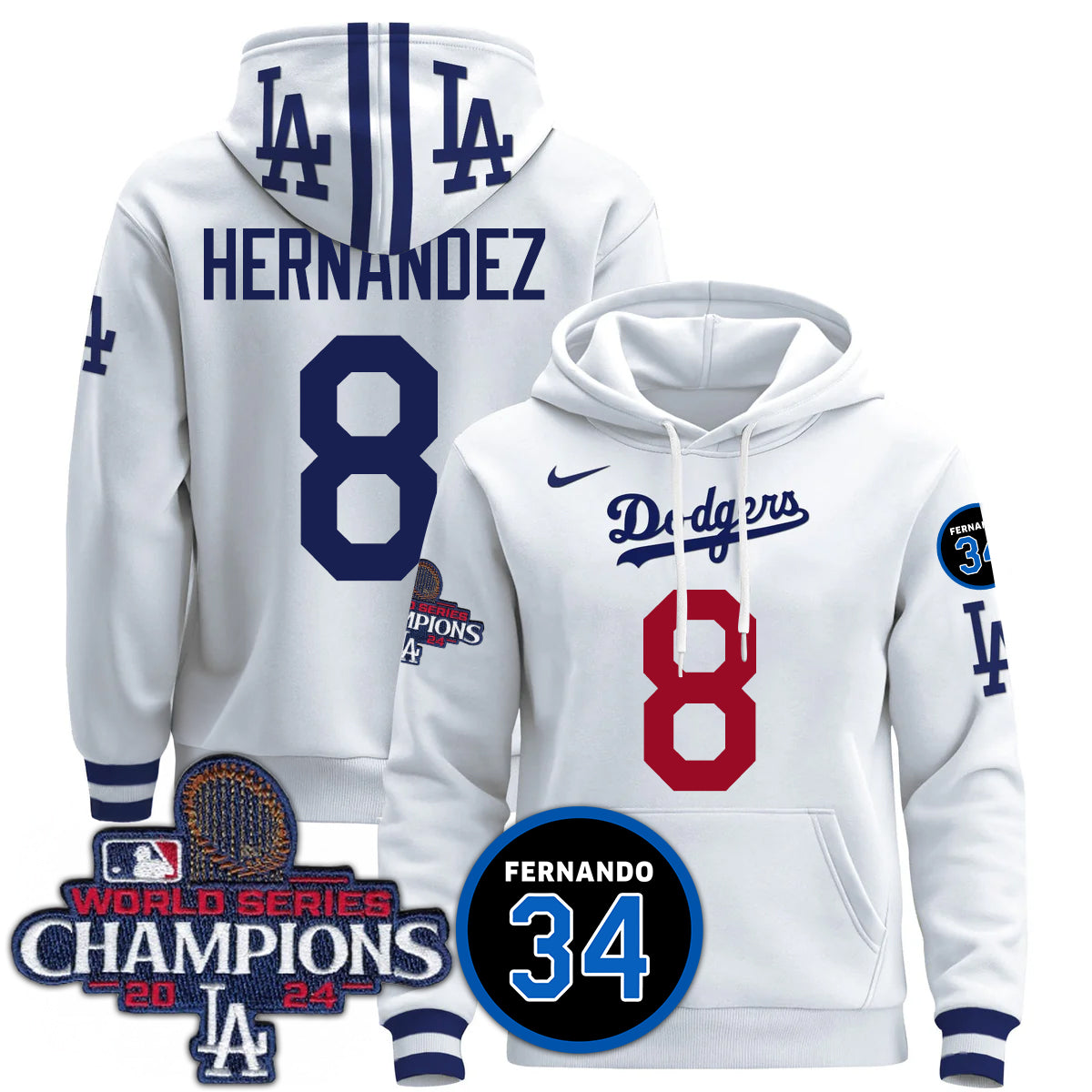 Dodgers World Series Champions 2024 Hoodie