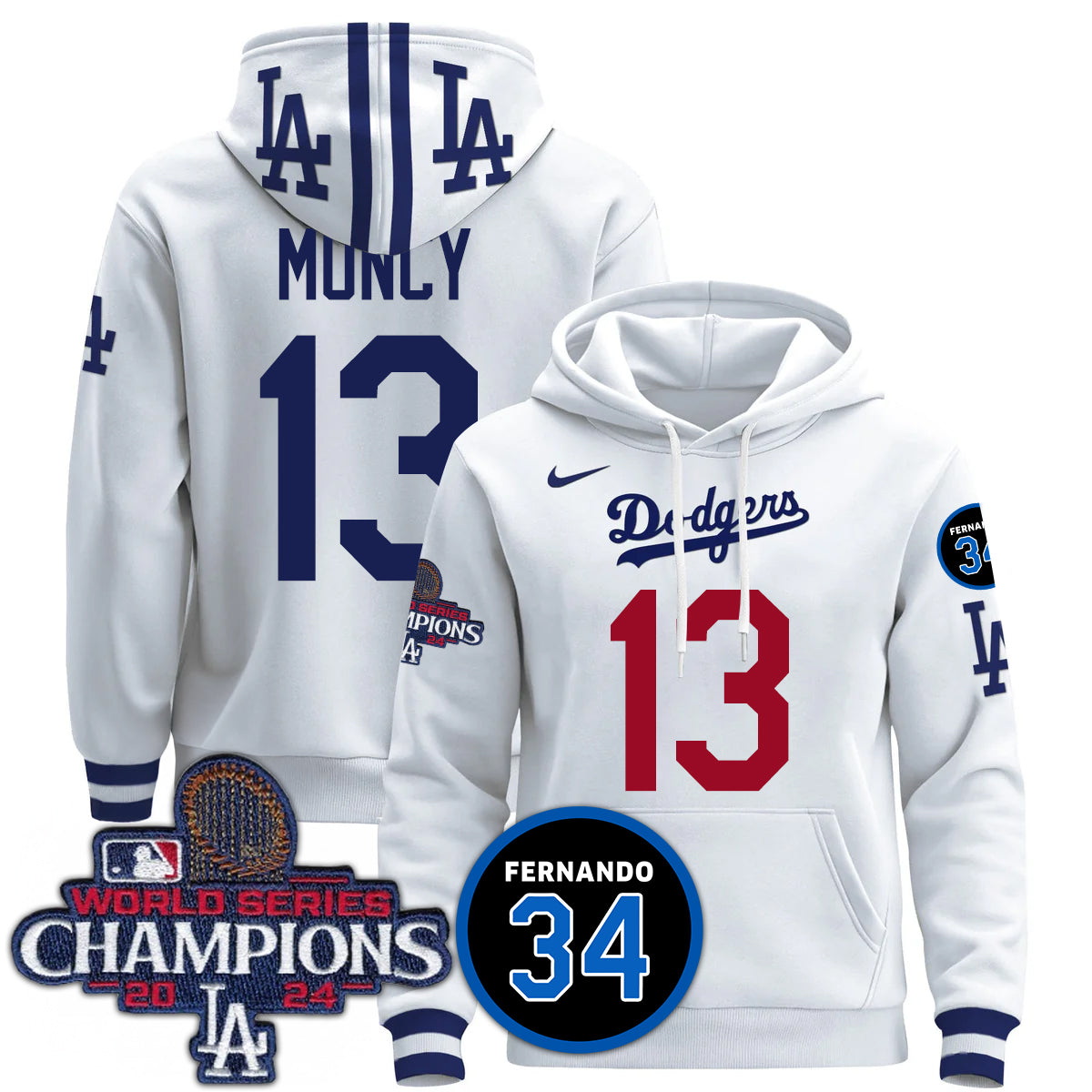 Dodgers World Series Champions 2024 Hoodie