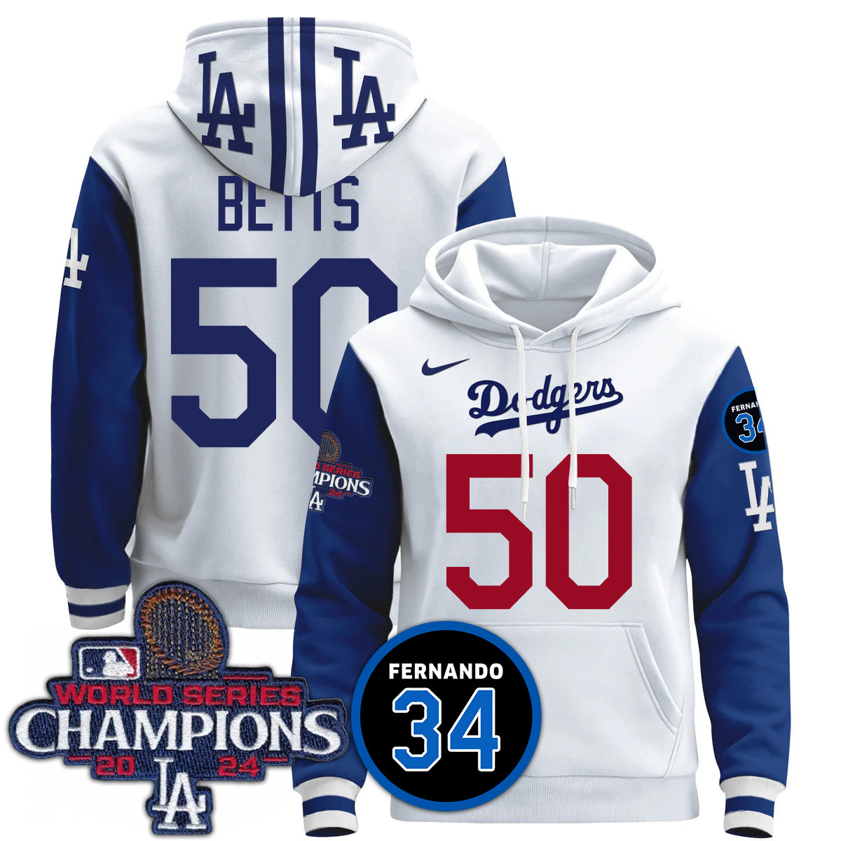 Dodgers World Series Champions 2024 Hoodie