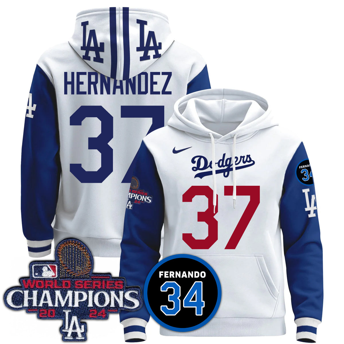 Dodgers World Series Champions 2024 Hoodie