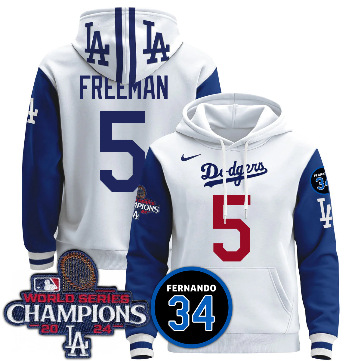 Dodgers World Series Champions 2024 Hoodie