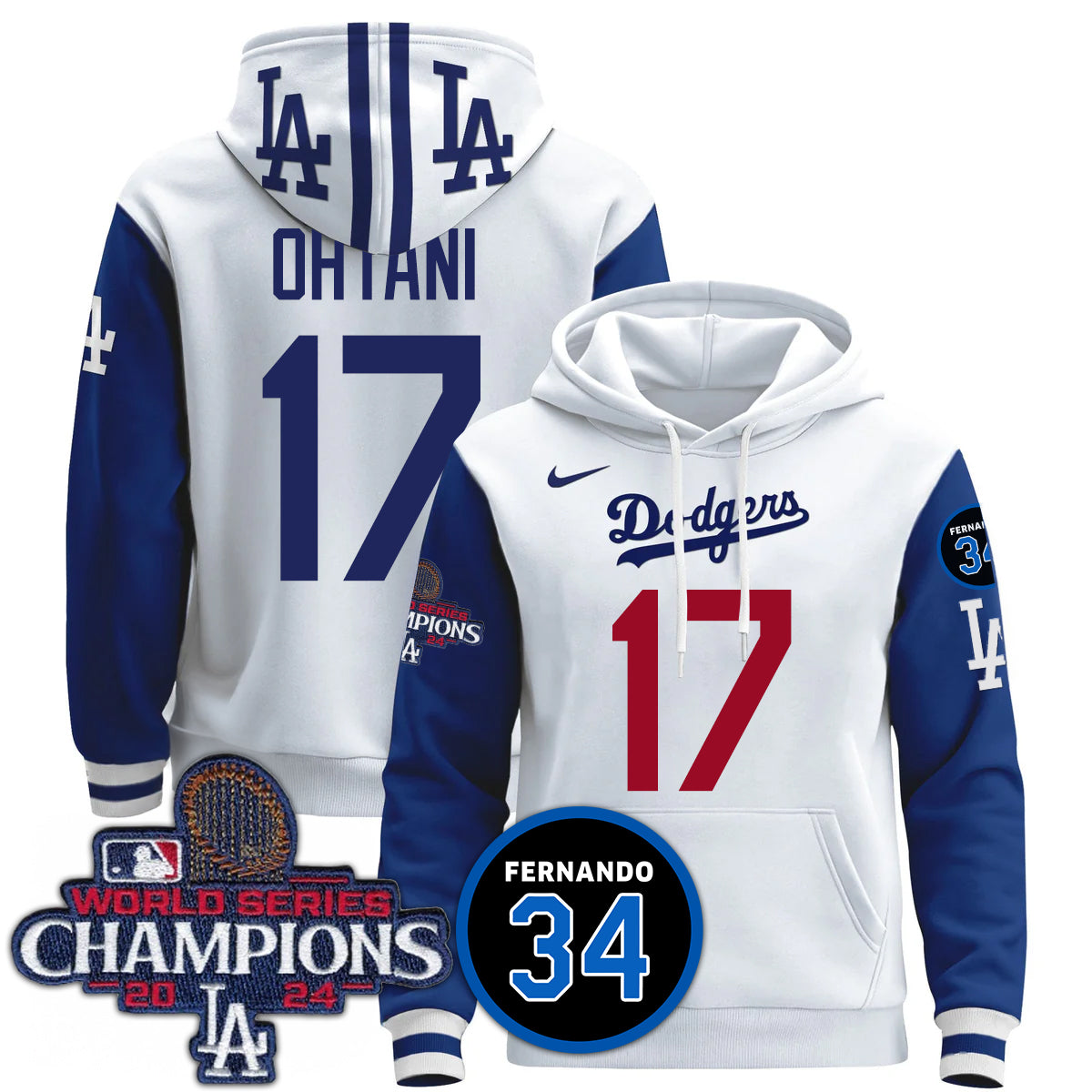 Dodgers World Series Champions 2024 Hoodie