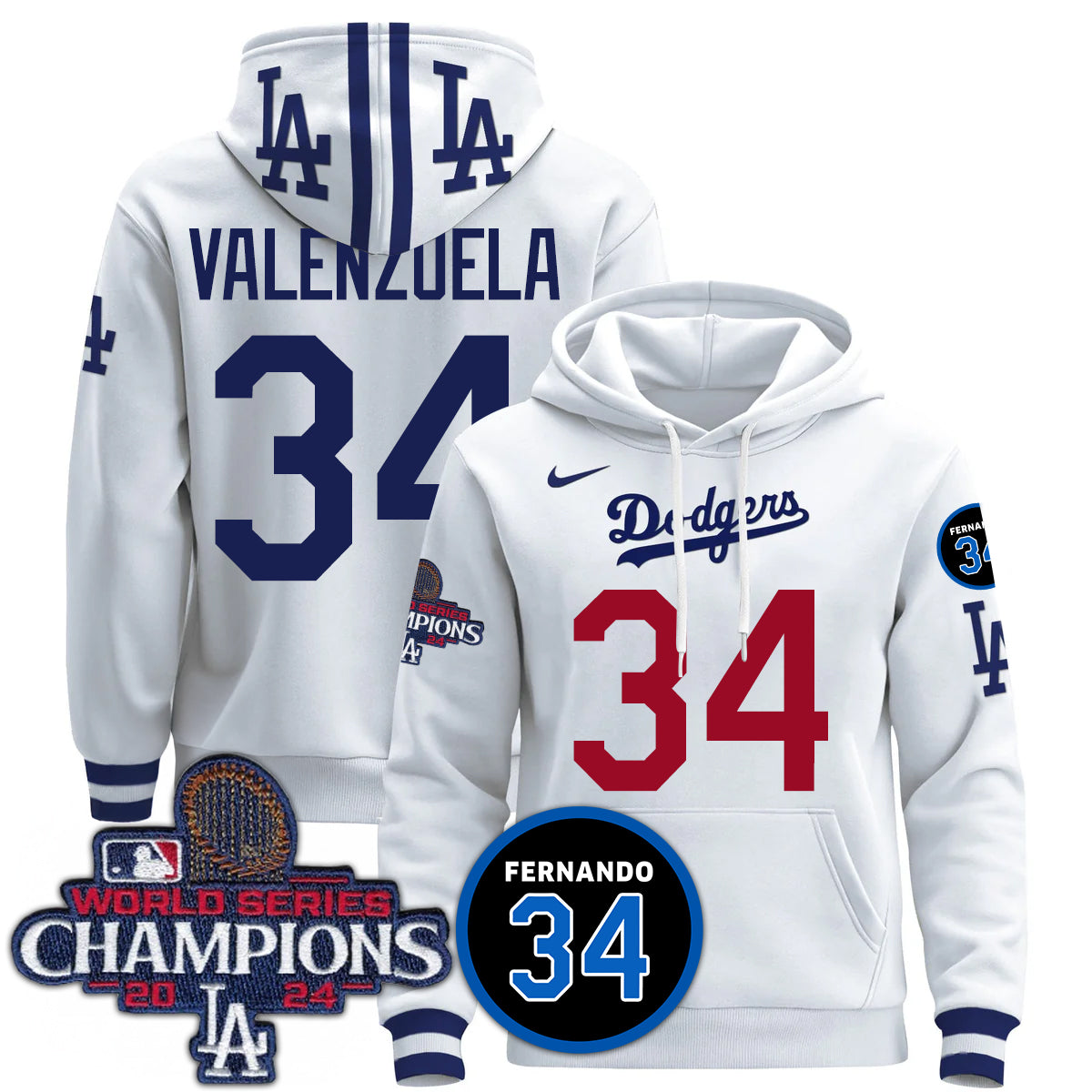 Dodgers World Series Champions 2024 Hoodie