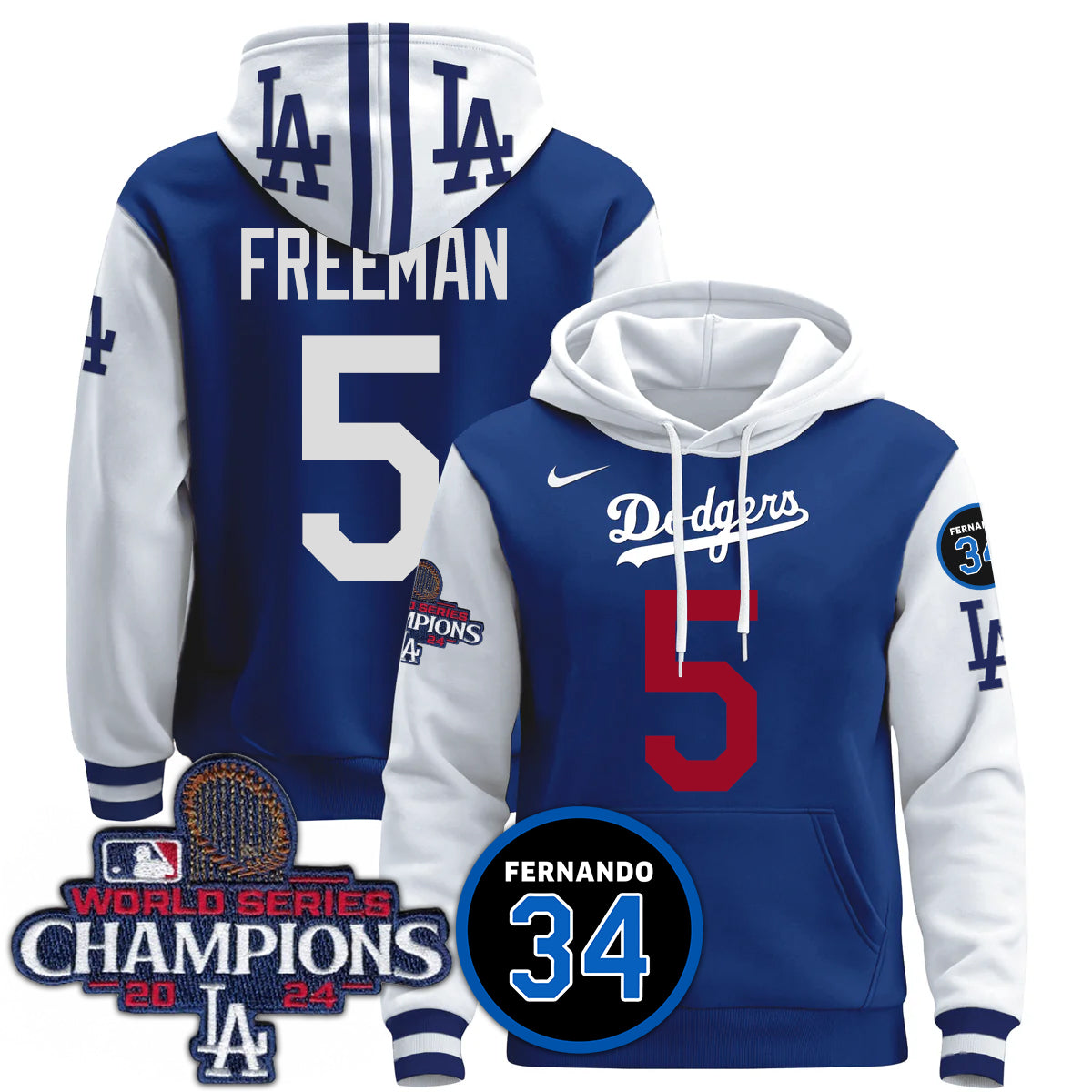 Dodgers World Series Champions 2024 Hoodie