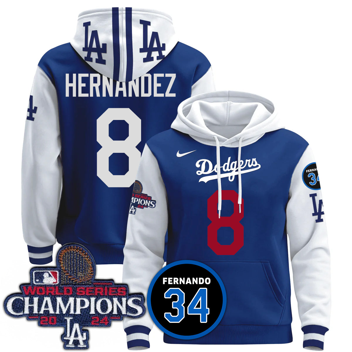 Dodgers World Series Champions 2024 Hoodie