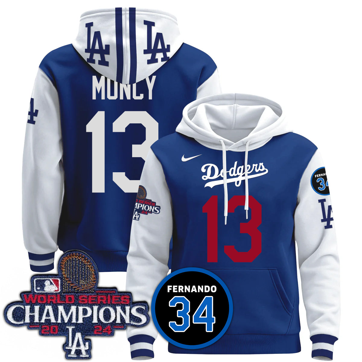 Dodgers World Series Champions 2024 Hoodie