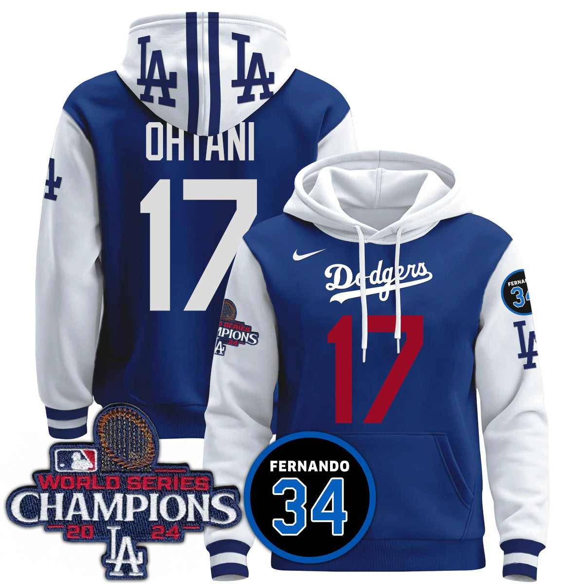 Dodgers World Series Champions 2024 Hoodie