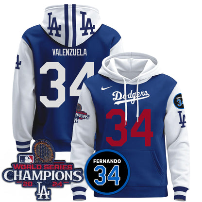 Dodgers World Series Champions 2024 Hoodie